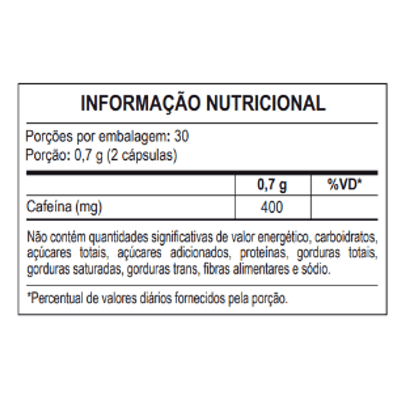 Termogênico Fire Black 60 Cápsulas - Max Titanium - 400mg Cafeína