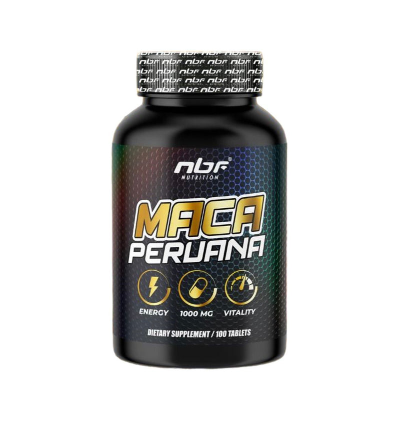 Maca Peruana Importada 1.000mg 100 Tabletes  - NBF Nutrition