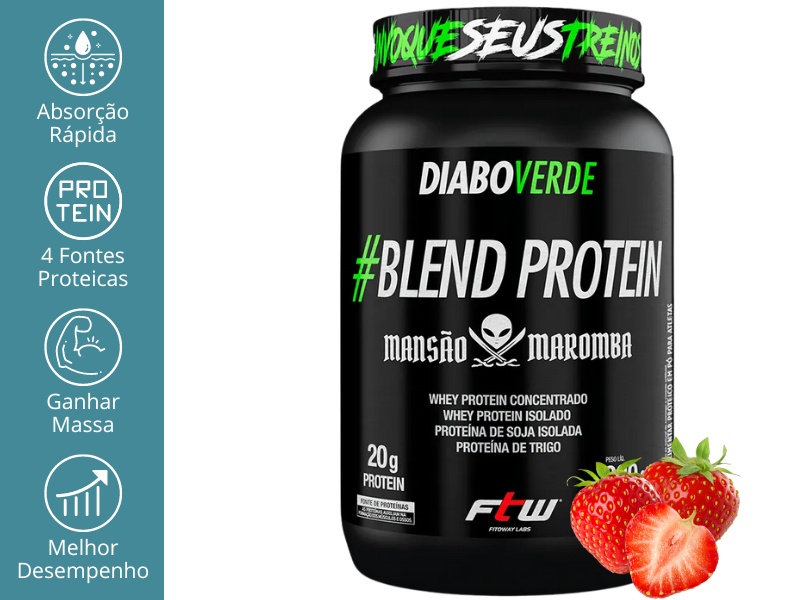 Whey Protein 900f POTE - Mansão Maromba Blend