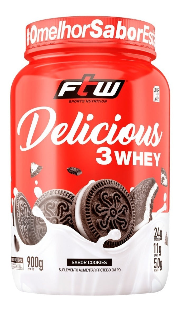 Whey Protein Delicious Isolado Concentrado E Hidrolizado Ftw