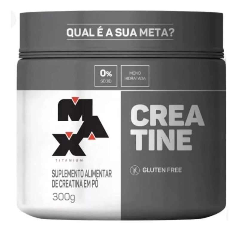 Creatina - Mono Hidratada - Max Titanium 300g