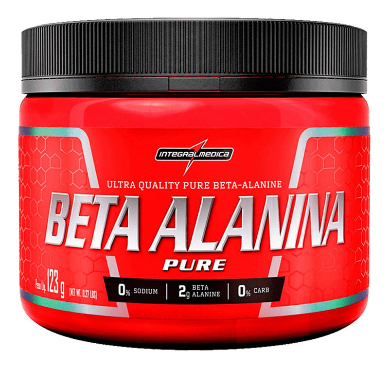 Beta Alanina - 123g - Integralmedica Sem sabor