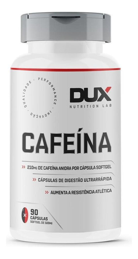 Cafeína - Pote c/ 90 Cápsulas - Dux