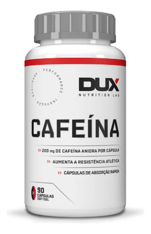 Cafeína - Pote c/ 90 Cápsulas - Dux