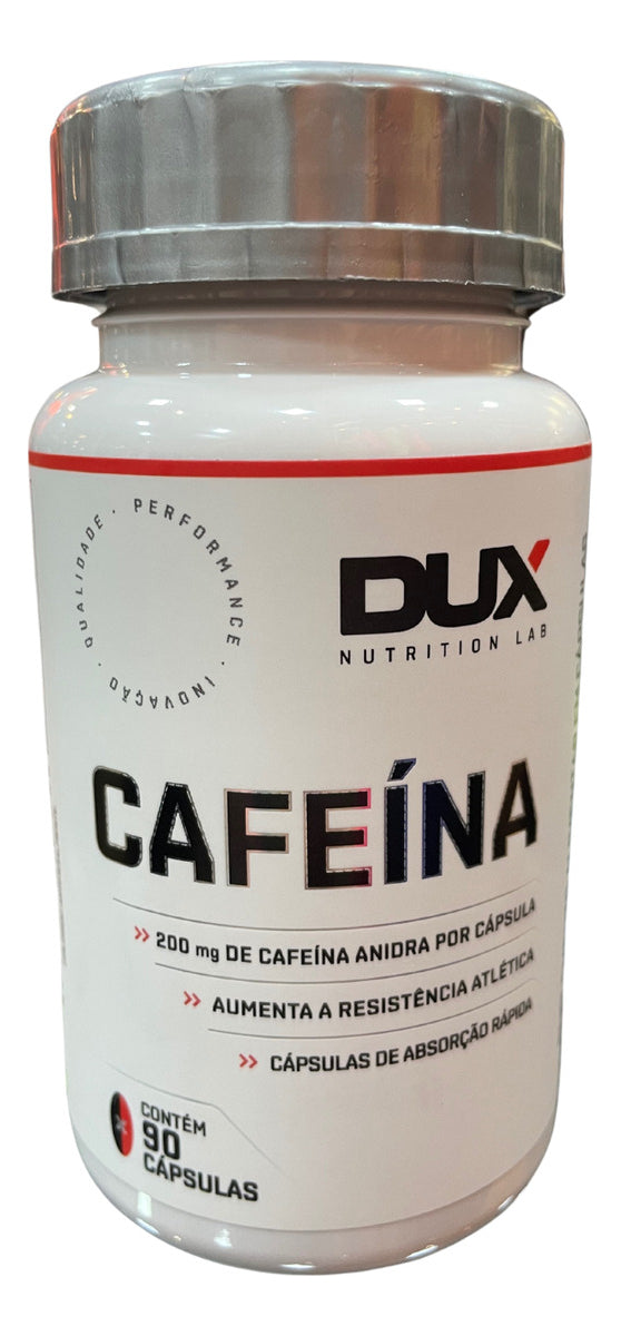 Cafeína - Pote c/ 90 Cápsulas - Dux