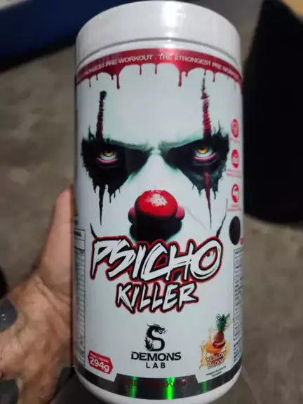 Pré Treino Psicho Killer 294g - Demons Lab - Sabor Suco de Frutas