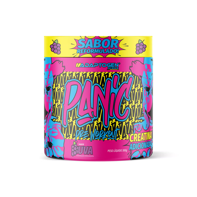 Panic Pré-treino –  Sabor Uva - 300g